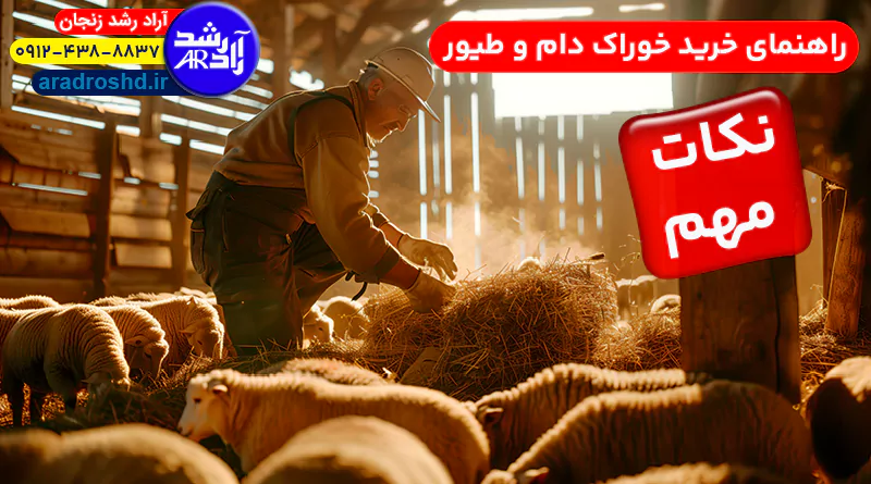 راهنمای خرید خوراک دام و طیور