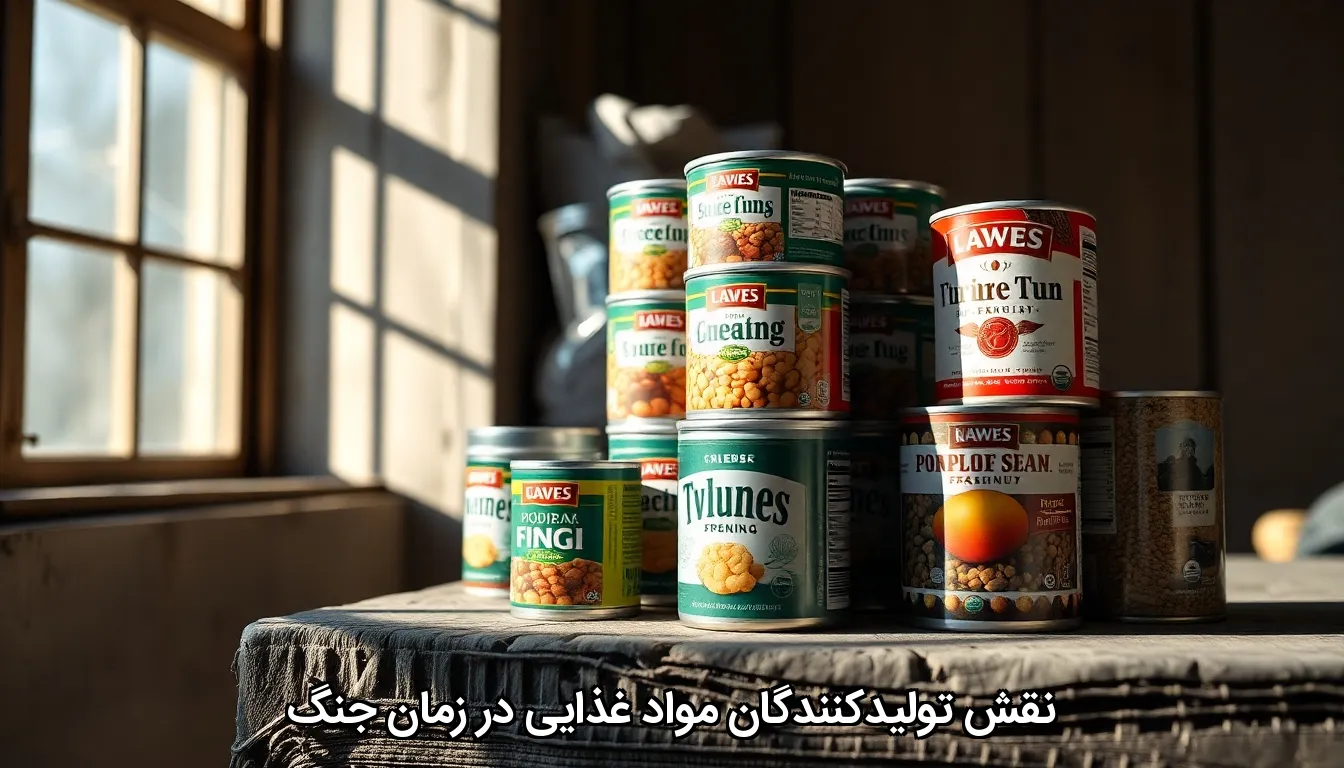مواد غذایی زمان جنگ